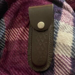 Brown Leather Knife Sheath